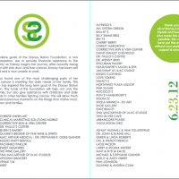 Stacey Slation Foundation program (back)